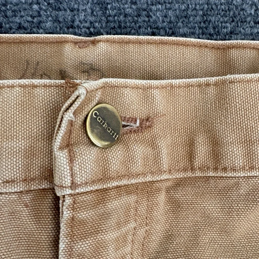 Vintage Carhartt Pants Mens 40x32 (38x31) Brown B11-BRN Carpenter Union Made USA
